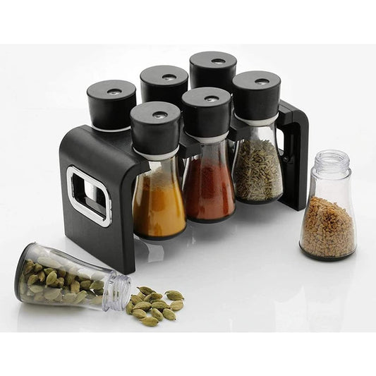 SPICES RACK-PLASTIC BOTTLES