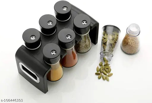 SPICES RACK-PLASTIC BOTTLES