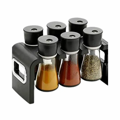 SPICES RACK-PLASTIC BOTTLES